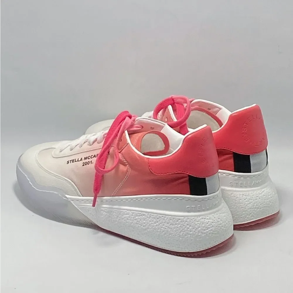 Stella McCartney gradient lace-up sneakers size 37